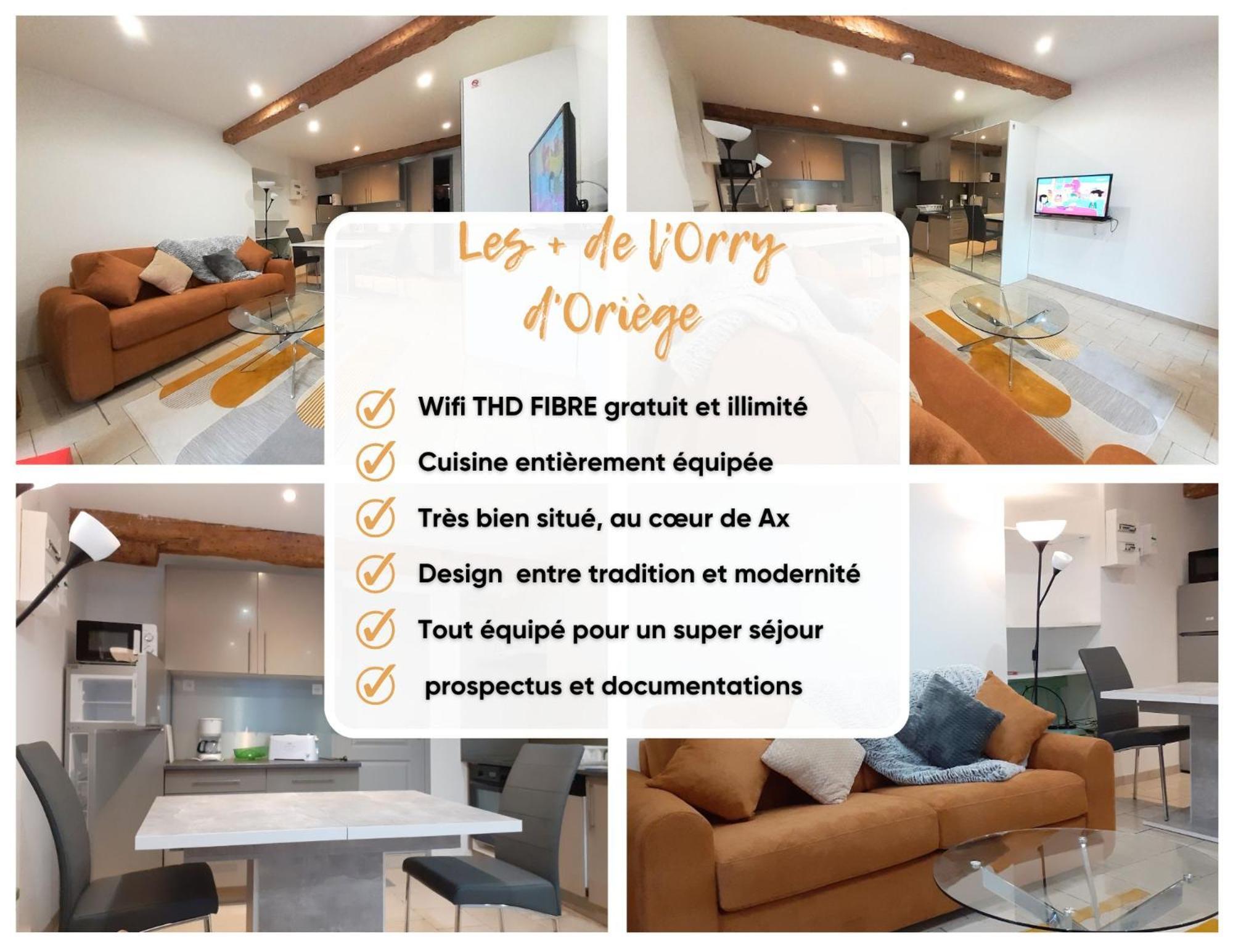 Ferienwohnung Orry D'Oriege Ax-les-Thermes Exterior foto